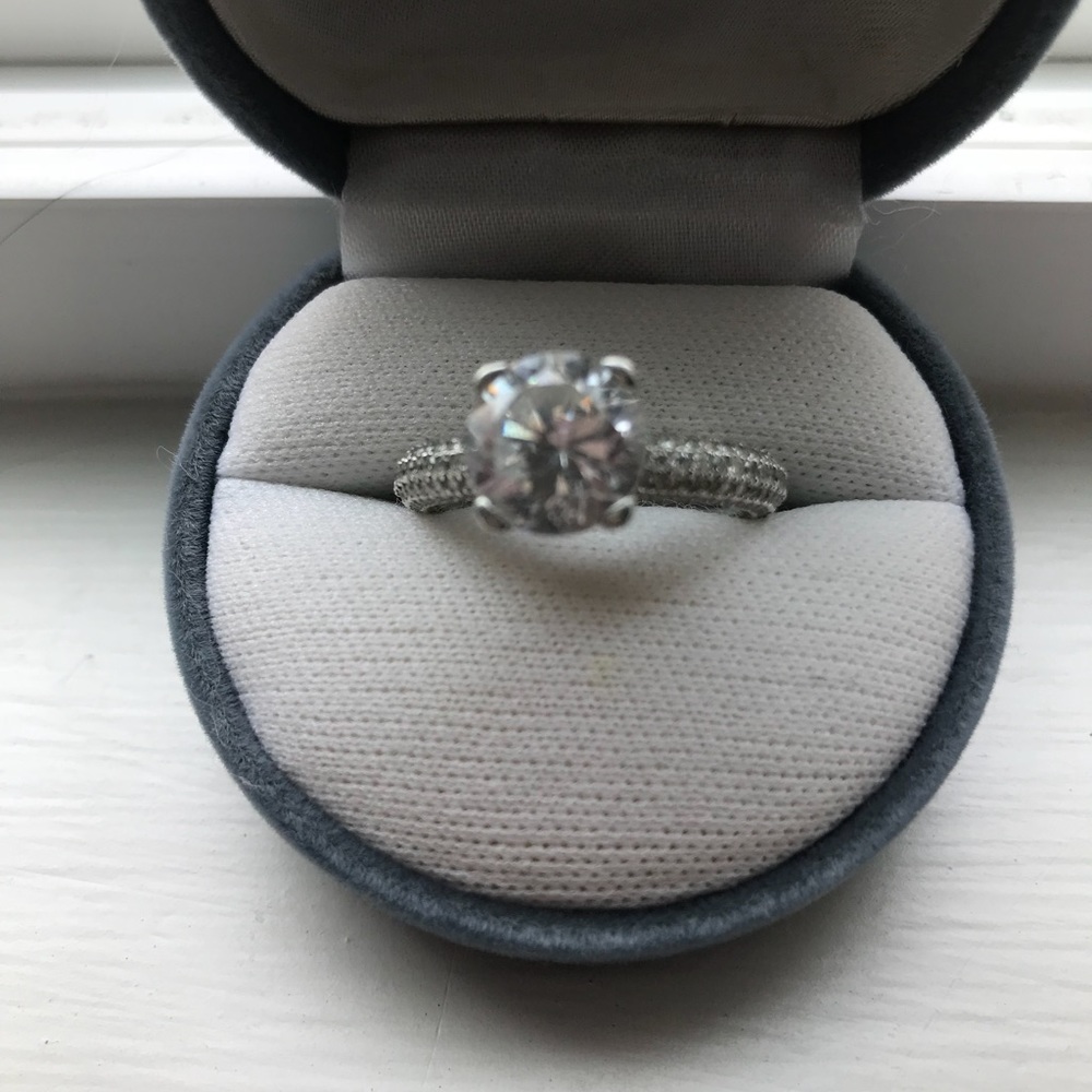 Michael B platinum ring
